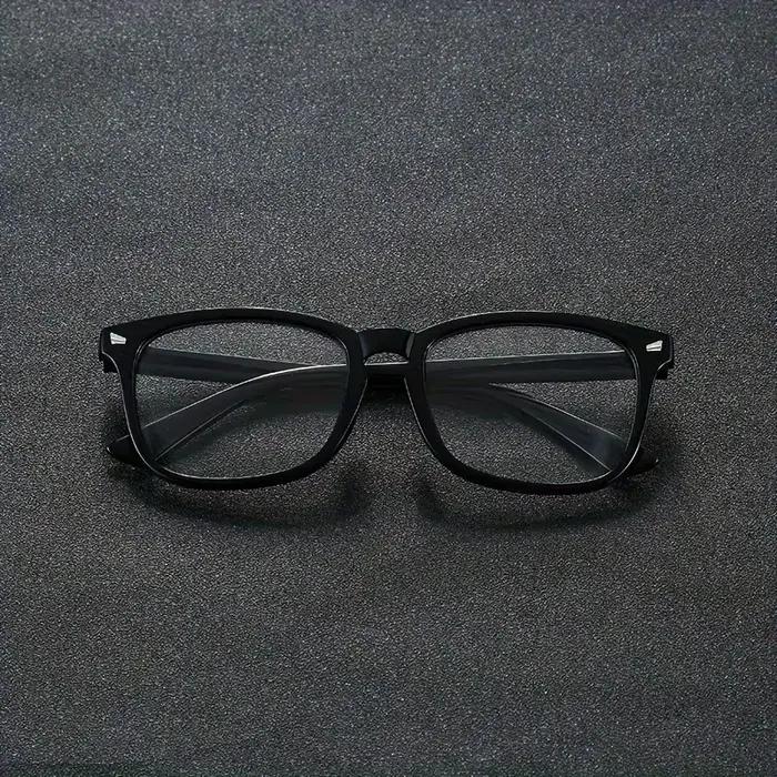 Lunettes Anti-lumière bleue à rivets carrés, 1 pièce, pour les déplacements quotidiens, lunettes à l