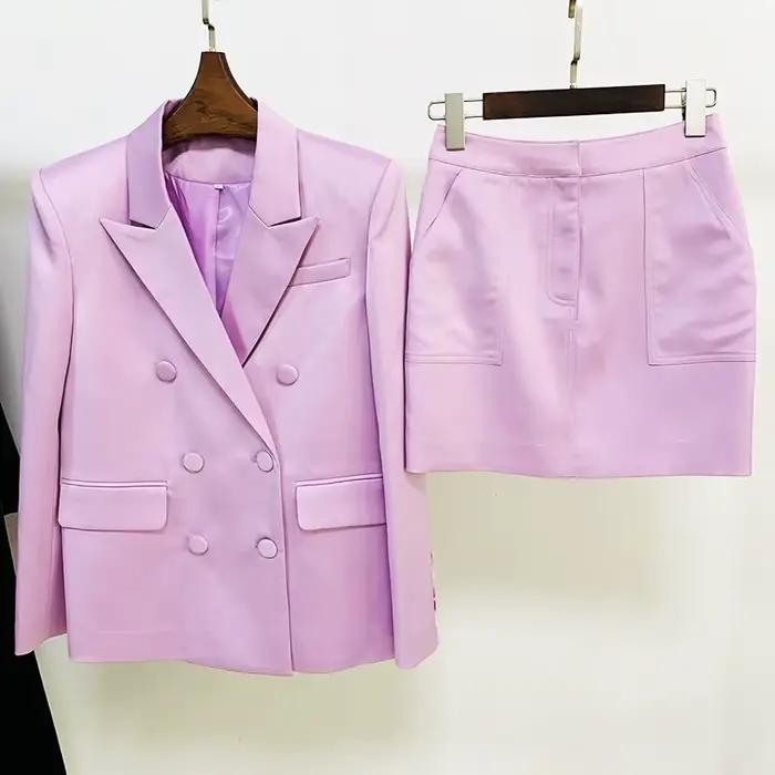 HIGH STREET Nouveauté 2026 Collection Printemps/Été Ensemble de costume de créateur pour femme, Blaz