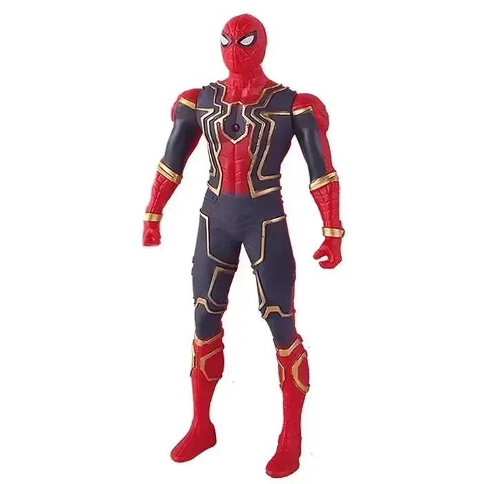 17 Cm enfants jouets Marvel figurines d'anime Spiderman Hulk figurine Iron Man dessin animé enfants 