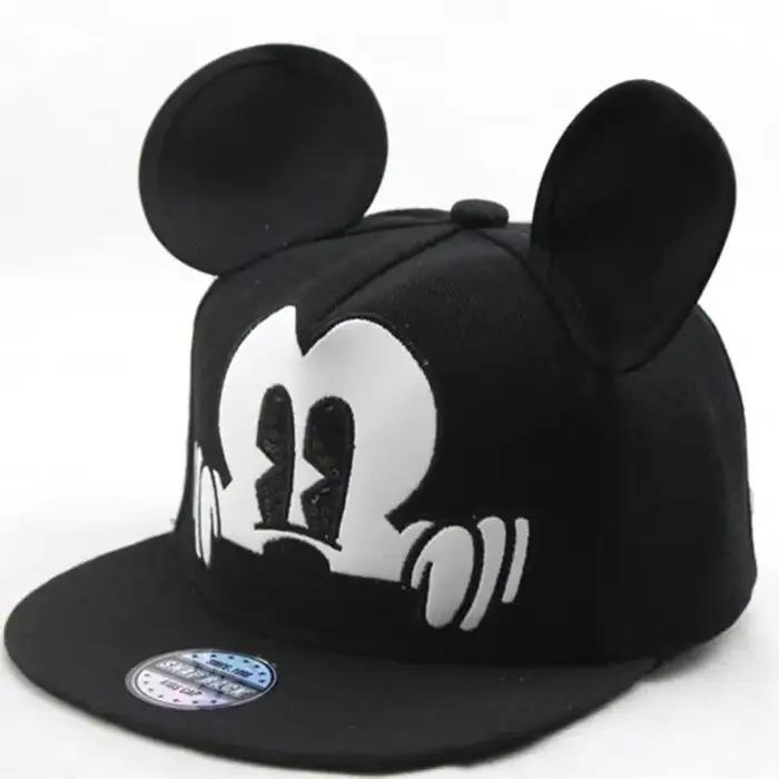 Casquette Mickey Mouse pour enfants, jolie casquette de Baseball avec dessin animé pour filles et ga