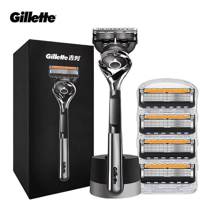 Gillette-Rasoir Fusion5 Profoetal pour Homme, Technologie d'avant Ball, 5 Couches, Bande de Lubrific