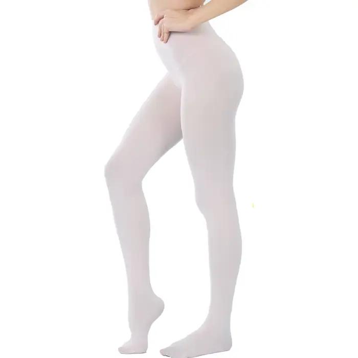 Bas longs sexy en velours pour femmes, grande taille, collants élastiques, lingerie d'écolière, prin