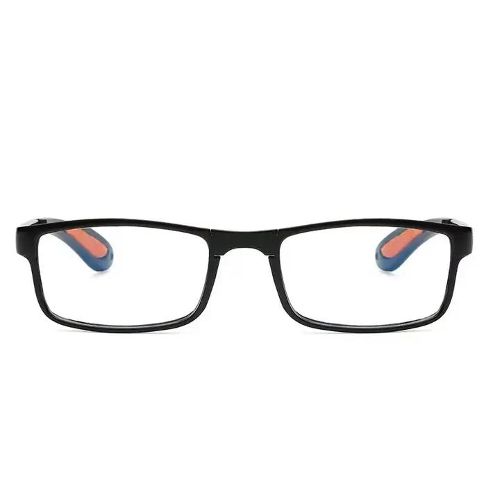 Lunettes de lecture pliantes avec étui, Anti-lumière bleue, presbytie rétro unisexe, lunettes de poc