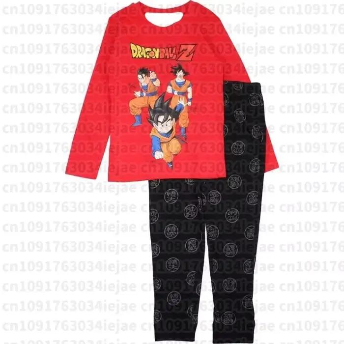 Nouvel ensemble pyjama Dragon Ball Goku 2026 – Vêtements de nuit doux pour enfant, tenue décontracté
