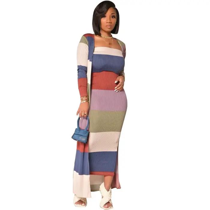 Ensemble de tenues 2 pièces pour femmes, vêtements d'anniversaire, tissu d'hiver, vente en gros, 600