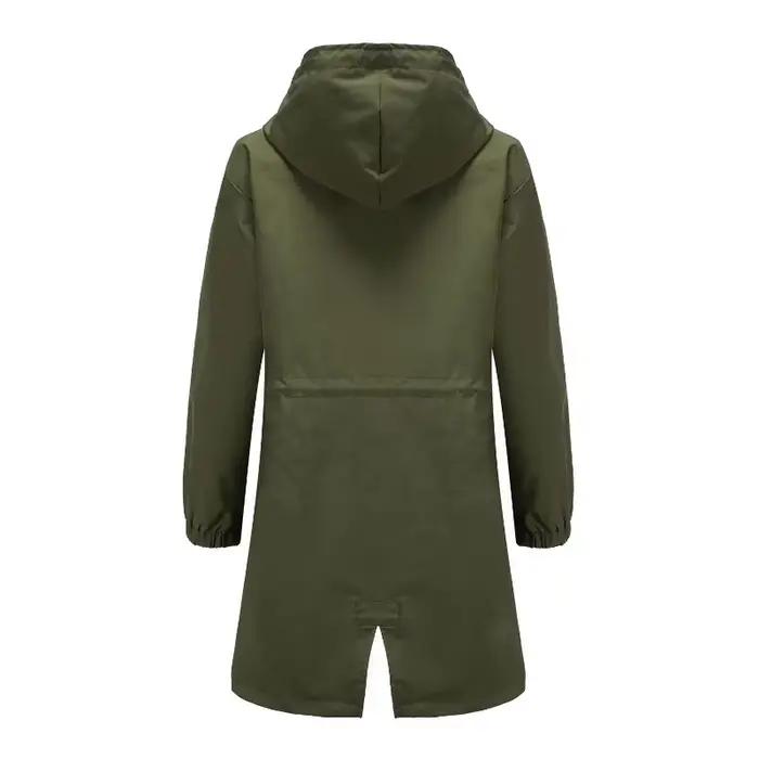 Fahsyee imperméable femmes, veste de pluie imperméable imperméable à capuche coupe-vent extérieur lo