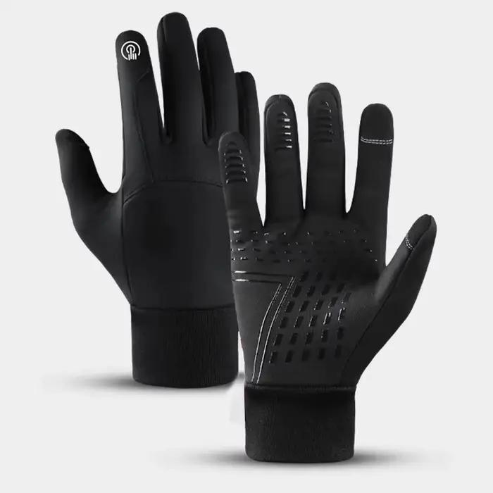 Automne hiver gants de cyclisme en plein air salle de sport Fitness sport course chaud écran tactile