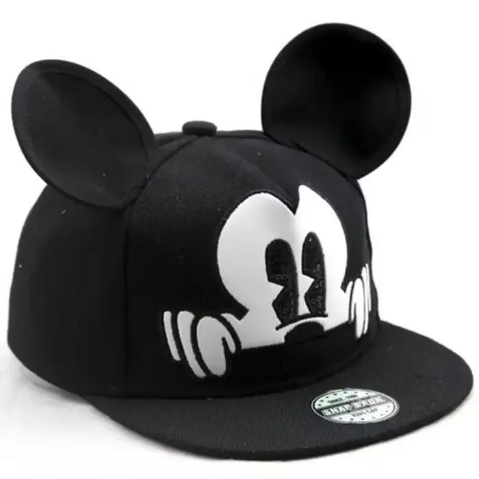 Casquette Mickey Mouse pour enfants, jolie casquette de Baseball avec dessin animé pour filles et ga