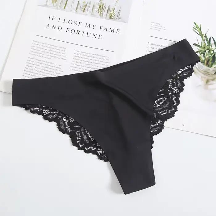 1 pièces Sexy dentelle culottes pour femmes intimes slips sous-vêtements femme culottes caleçons dam