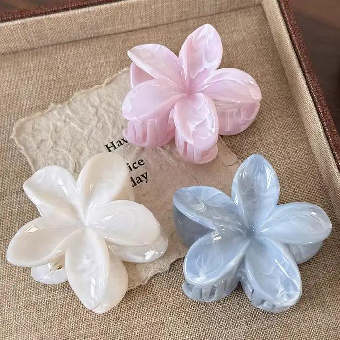 Tyrande – poignée de fleur émoussée, œuf frais et doux, disque arrière de la tête, pince à cheveux e