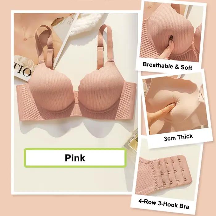 Soutien-gorge push-up ultra épais 6 cm pour petites poitrines, lingerie sans couture sans armatures 