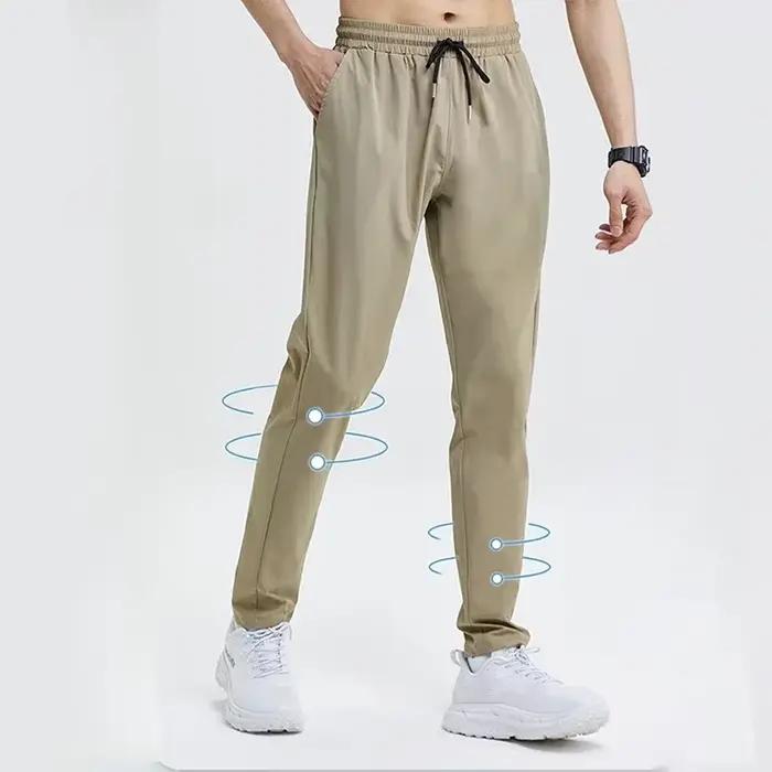 Pantalon crayon à séchage rapide pour hommes, pantalon de jogging serré, pantalon de fitness décontr