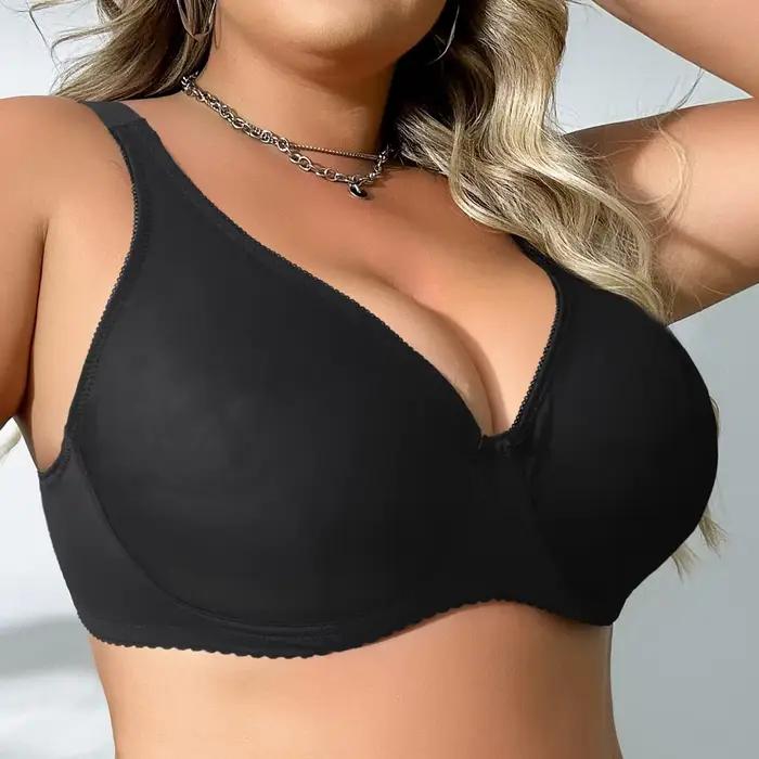 Beauwear soutien-gorge à armatures pour gros seins femme couleur unie grande taille soutiens-gorge p