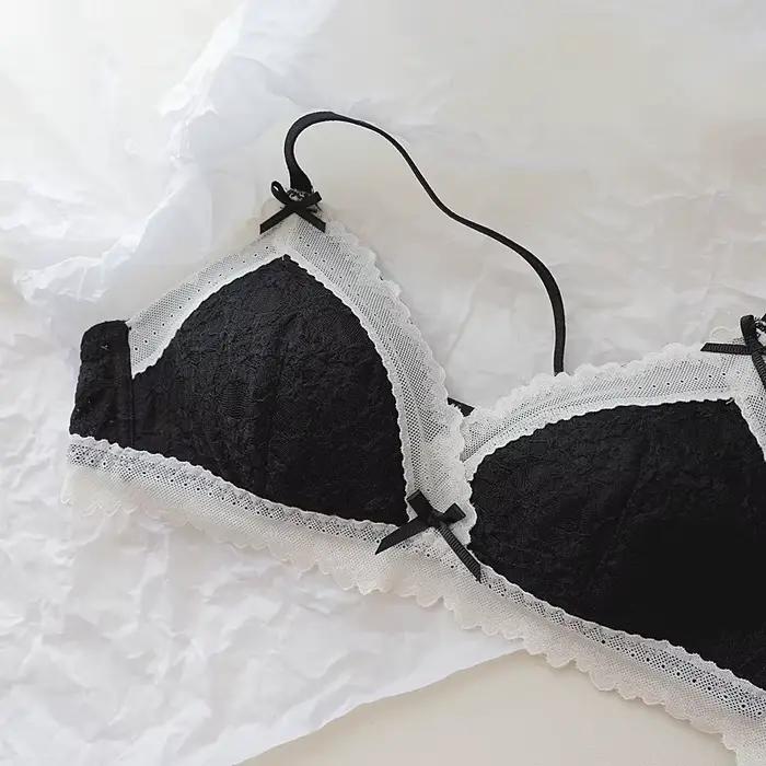 Soutien-gorge froncé pour femmes, petits seins, Collection de poitrine plate, poitrine latérale, Ant