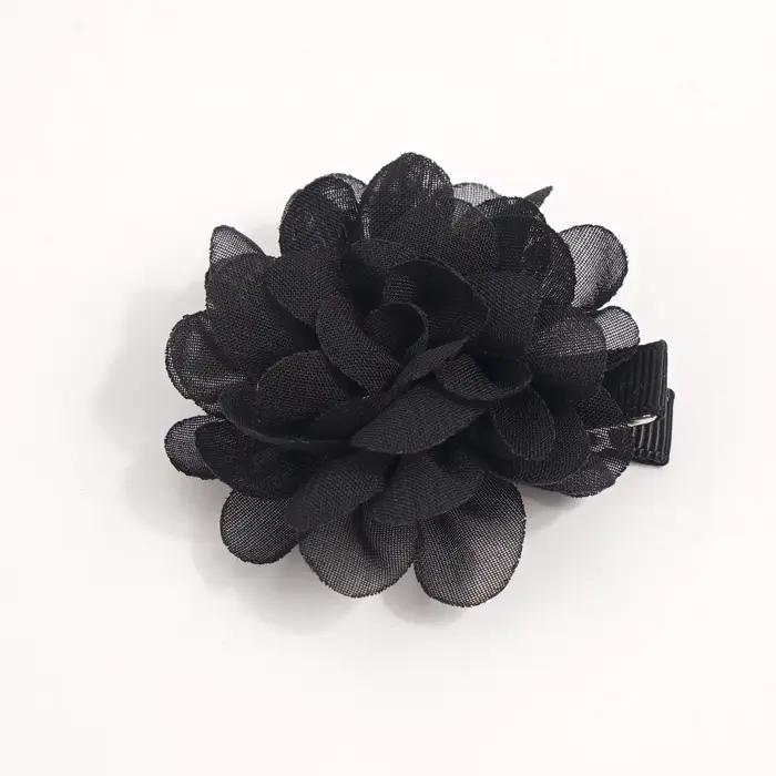 14/40 pièces, nœuds pour cheveux en chiffon de 2 pouces, entièrement doublés, petites pinces à cheve