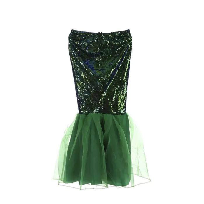 Fantaisie sirène jupe femmes fête fantaisie longues jupes Maxi pour noël Cosplay Costume falda de fi