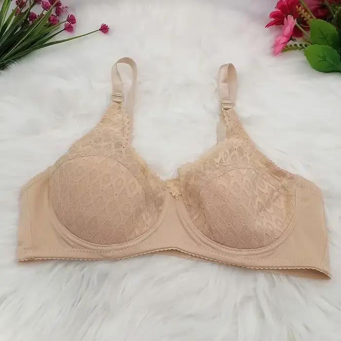 6 couleurs à armatures Bralette C D tasse mince coton rembourré soutiens-gorge pour femmes soutien-g