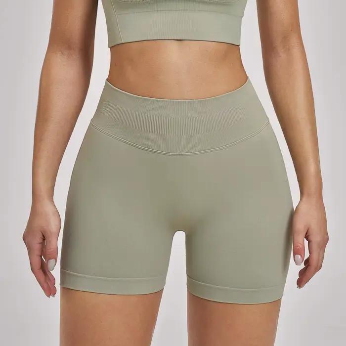Shorts de yoga pour femmes, shorts de fitness, shorts de course et de cyclisme, leggings de sport re