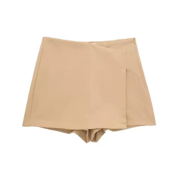 HXAO Shorts femmes 2024 noir blanc Mini shorts femmes Shorts taille haute Micro jupe décontractée Sh