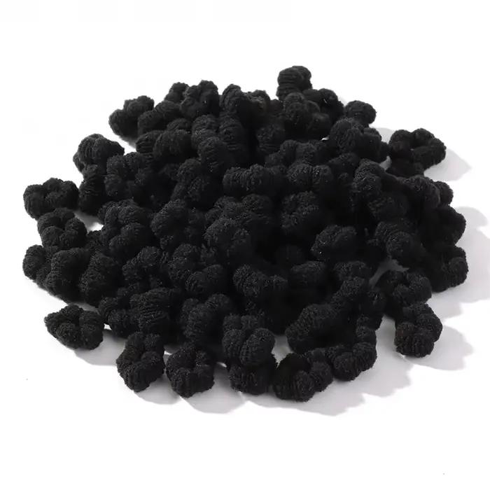 100 pièces enfants bandes de cheveux élastiques filles attaches de cheveux colorées élastique pour q