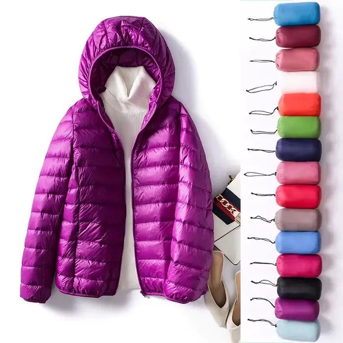 Doudoune courte ultra légère pour femme, manteau chaud, mince, pliable, grande taille, 5XL, 6XL, 7XL