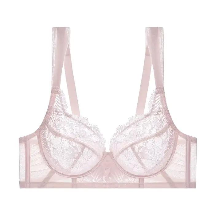 Soutien-gorge minimiseur pour femmes, sexy, sans doublure, anti-protrusion, anti-relâchement, réglab