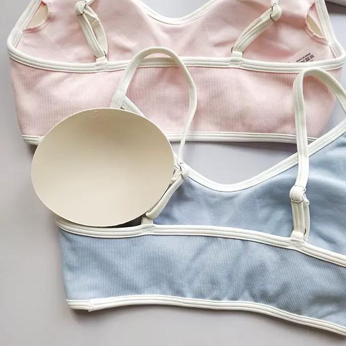 Soutien-gorge de Sport athlétique rembourré, antichoc, sans couture, Sexy, dos nu, pour femmes, entr