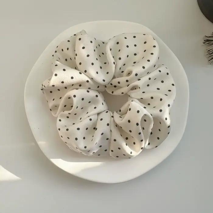 Chouchous pour cheveux élégants pour femmes, 2 pièces, Simulation minimaliste, attaches en soie, Poi
