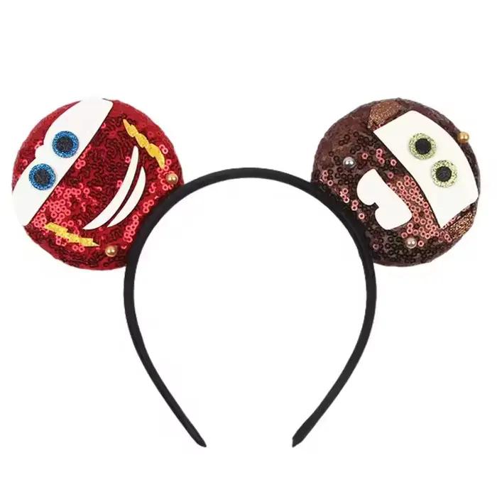 Voitures Mickey Mouse oreille bandeau 95 Flash cheveux accessoires parc d'attractions habiller garço