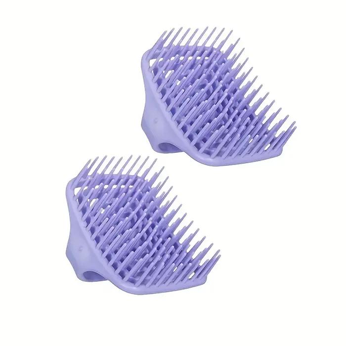 WANMEI Brosse à shampoing pour massage du cuir chevelu – Nettoyage et exfoliant en profondeur, conce