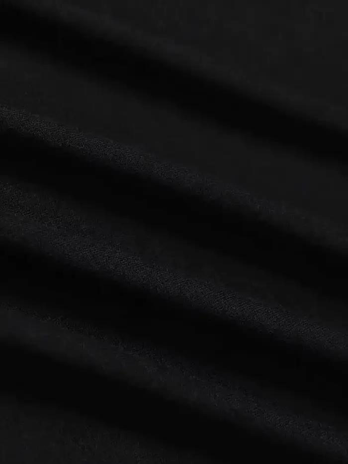 T-shirt d'été simple à manches courtes col rond, hauts confortables micro-extensibles pour l'école –