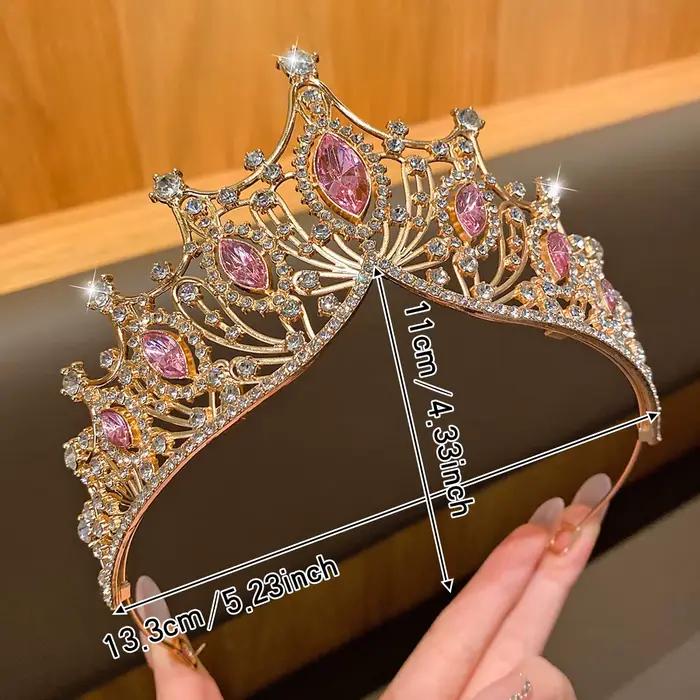 1 grande couronne, bandeau de tempérament à la mode, accessoire pour cheveux à vent doux, adapté aux