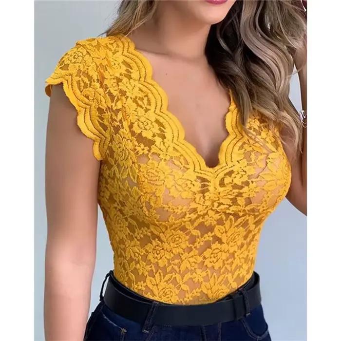 Cardigan en dentelle au crochet pour femme, haut évidé, décontracté, solide, tendance document, sexy