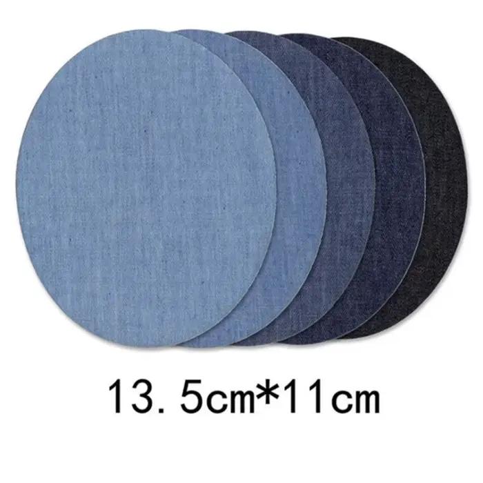 Patchs en Denim pour bricolage, patchs de coude en Denim, réparation de pantalons pour vêtements en 
