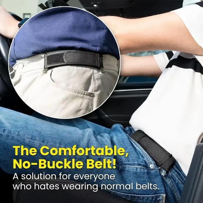 Ceintures de taille sans boucle pour hommes, Ultra-doux, sans boucle, élastiques, à la mode, confort
