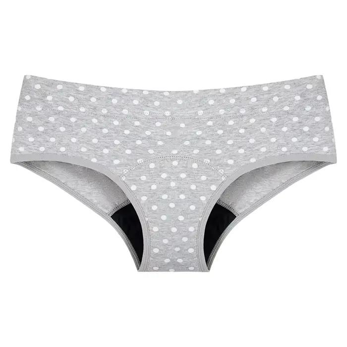Culotte menstruelle pour adolescents, sous-vêtements menstruels, 4 couches, absorption à flux lourd,