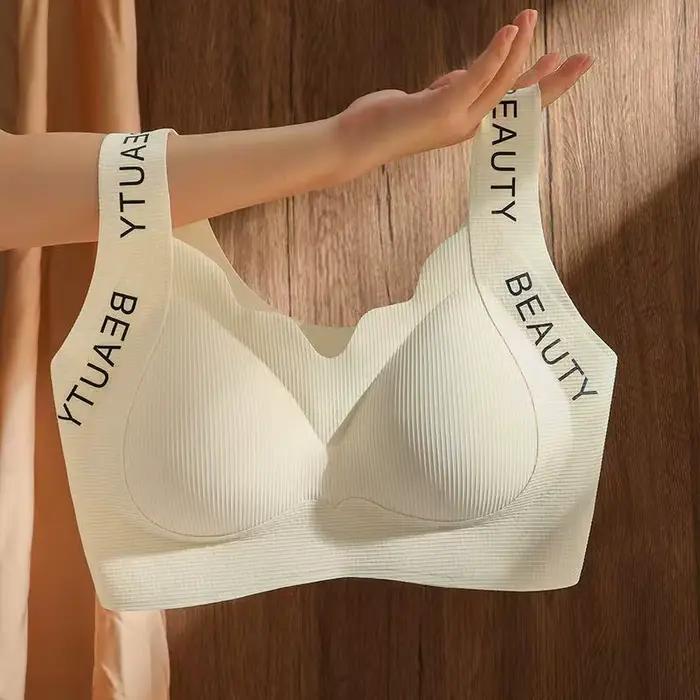 Soutien-gorge anti-affaissement pour femmes à forte poitrine, grande taille, sans traces et sans arm