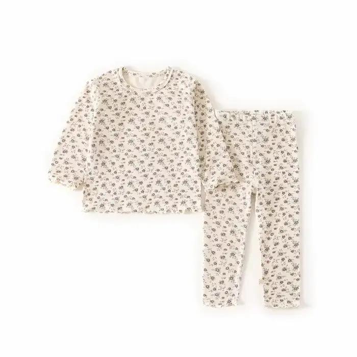 Costume pyjama pour enfants de 1 à 5 ans, vêtements de maison pour garçons et filles, sous-vêtements