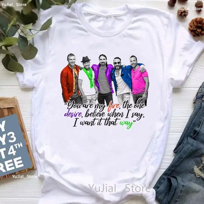 Bsb filles je ne suis pas vieux je suis Vintage graphique imprimé T-Shirt femmes vêtements 2024 Back