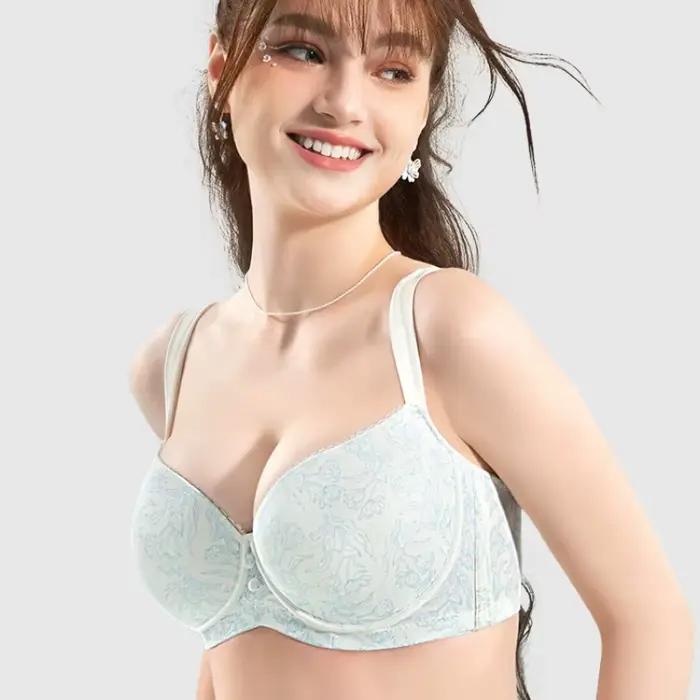 Soutien-gorge à armatures pour femmes, lingerie sexy, grandes tailles, anti-affaissement, réglable, 