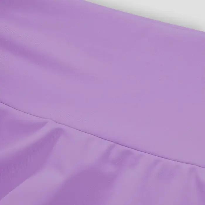 Jupe trapèze ultra courte pour femme, bord à volants, fausse proximité, WString, polyvalent, élégant