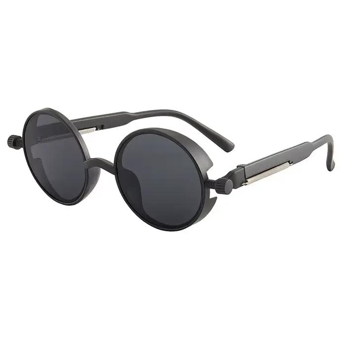 Lunettes de soleil Steampunk gothiques classiques pour hommes et femmes, lunettes de soleil rétro, m