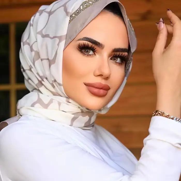 Musulman instantané Turban en mousseline de soie luxe Hijab Abaya Hijabs pour femme Abayas Jersey éc