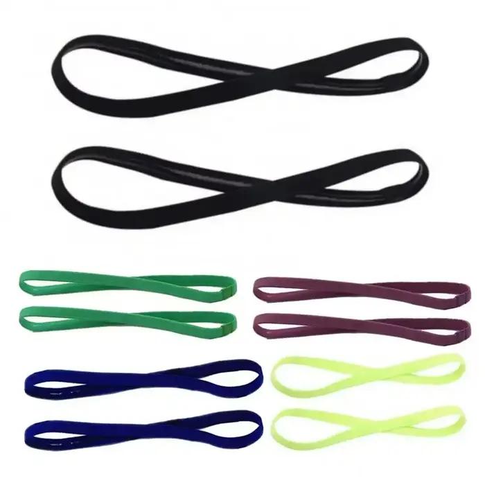 Bandeaux de cheveux de yoga pour hommes et femmes, bande de sauna de sport bande de course non ald, 