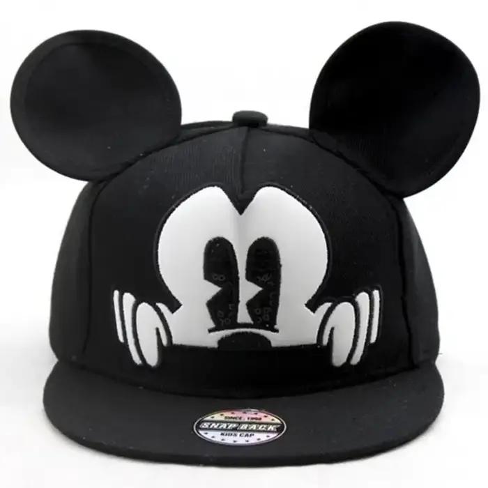 Casquette Mickey Mouse pour enfants, jolie casquette de Baseball avec dessin animé pour filles et ga