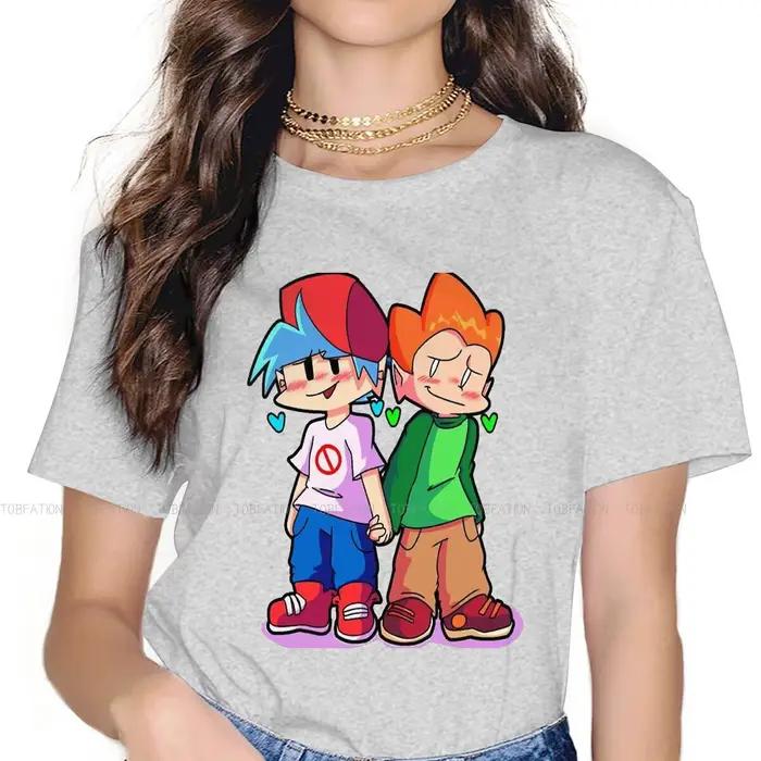 T-shirt à col rond pour garçon et fille, Streetwear en coton pur, Harajuku, Funkin FNF Music, vendre