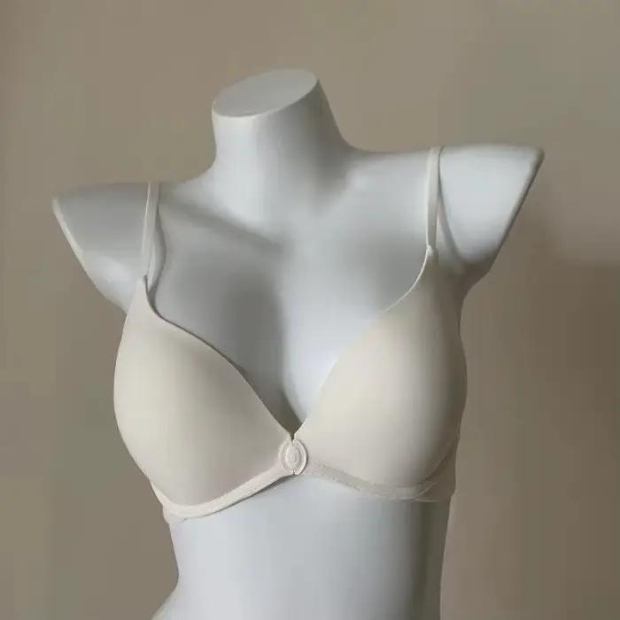 Soutien-gorge push-up à fermeture frontale pour femme – Conception de bonnet non vide sans couture, 