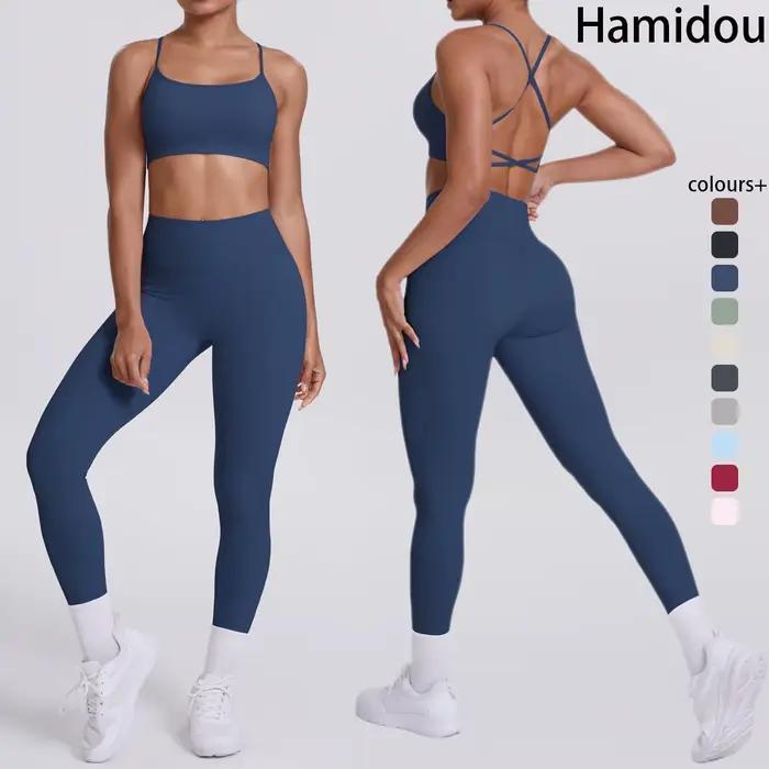 Costume de Yoga ensemble de sport gymnastique sans couture soutien-gorge de sport à fort Impact femm