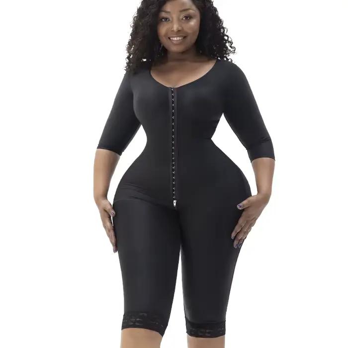 360 °   Body complet Lipo post-op récupération Shapewear Body cuisse et bras formateur bout à bout c