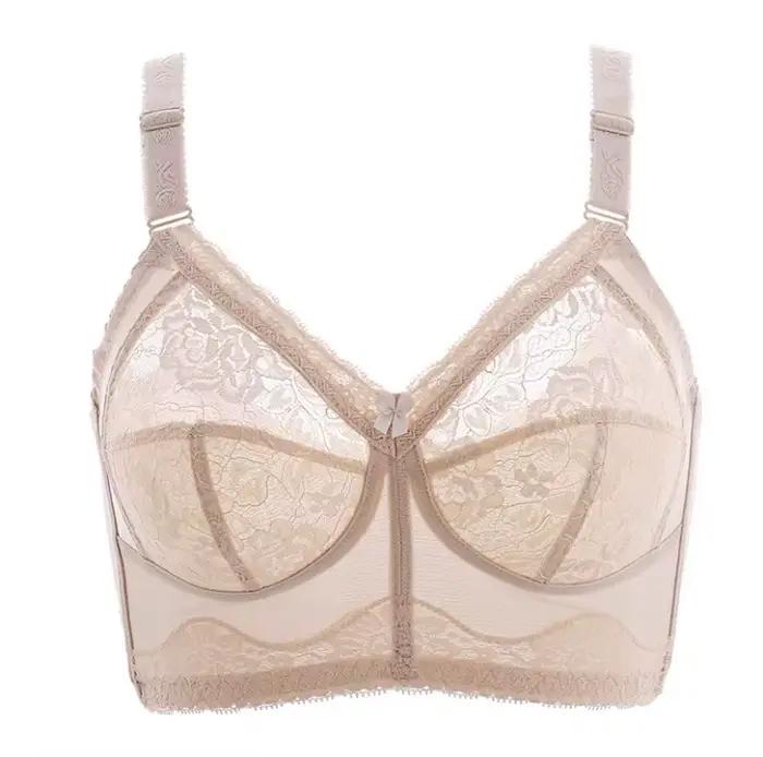 Soutien-gorge minimiseur ultra fin pour femmes, lingerie sans fil, grande taille, 70 75 80 85 90 95 